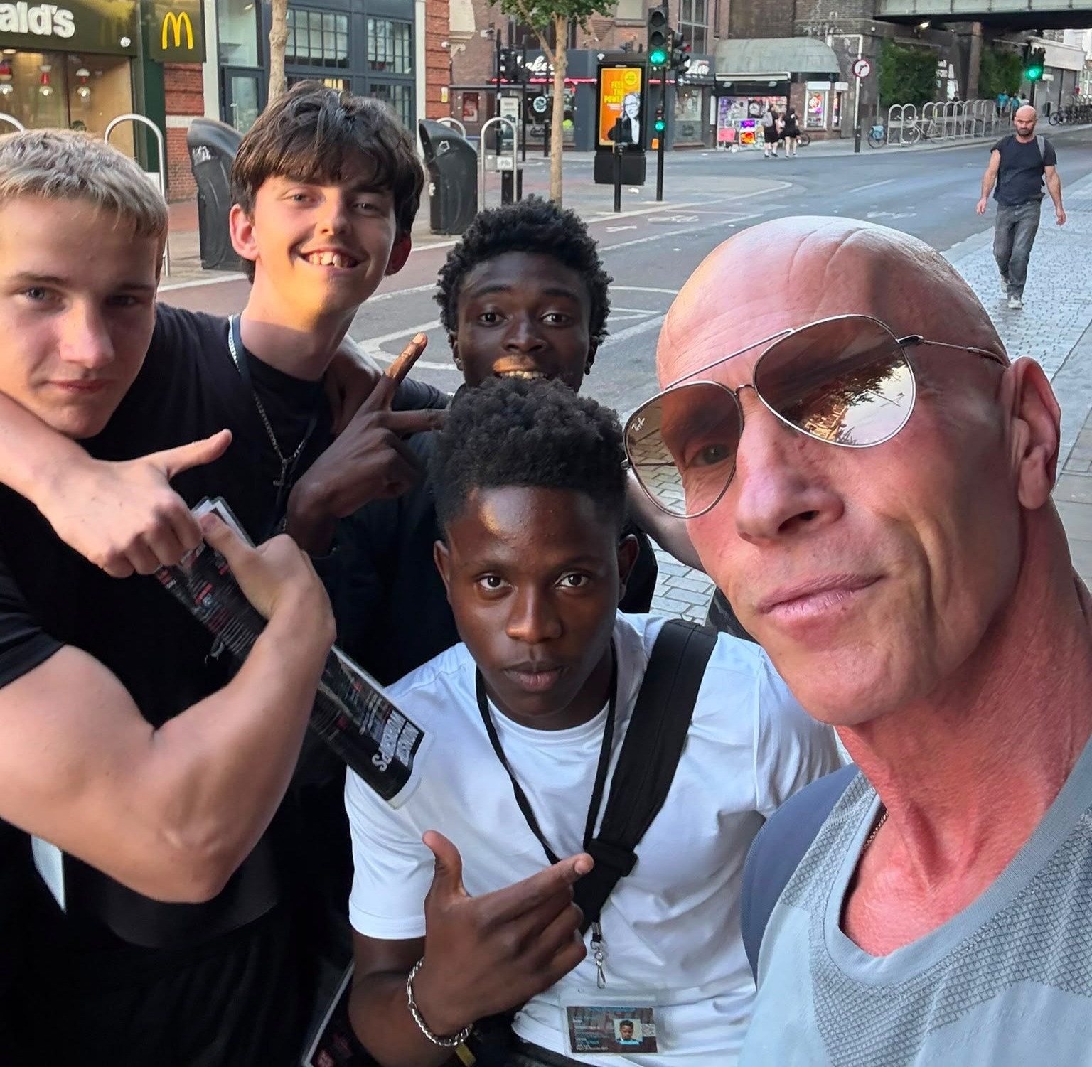 Youth Vendor team and community connection